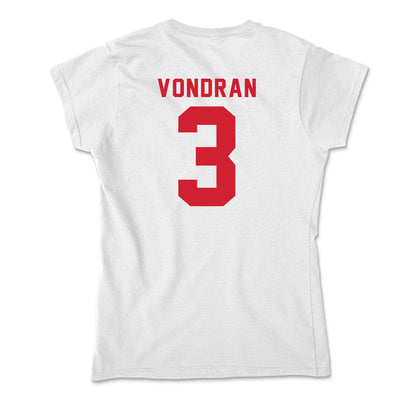 NC State - NCAA Women's Volleyball : Clara Vondran - Soft Style Women’s T-Shirt-1