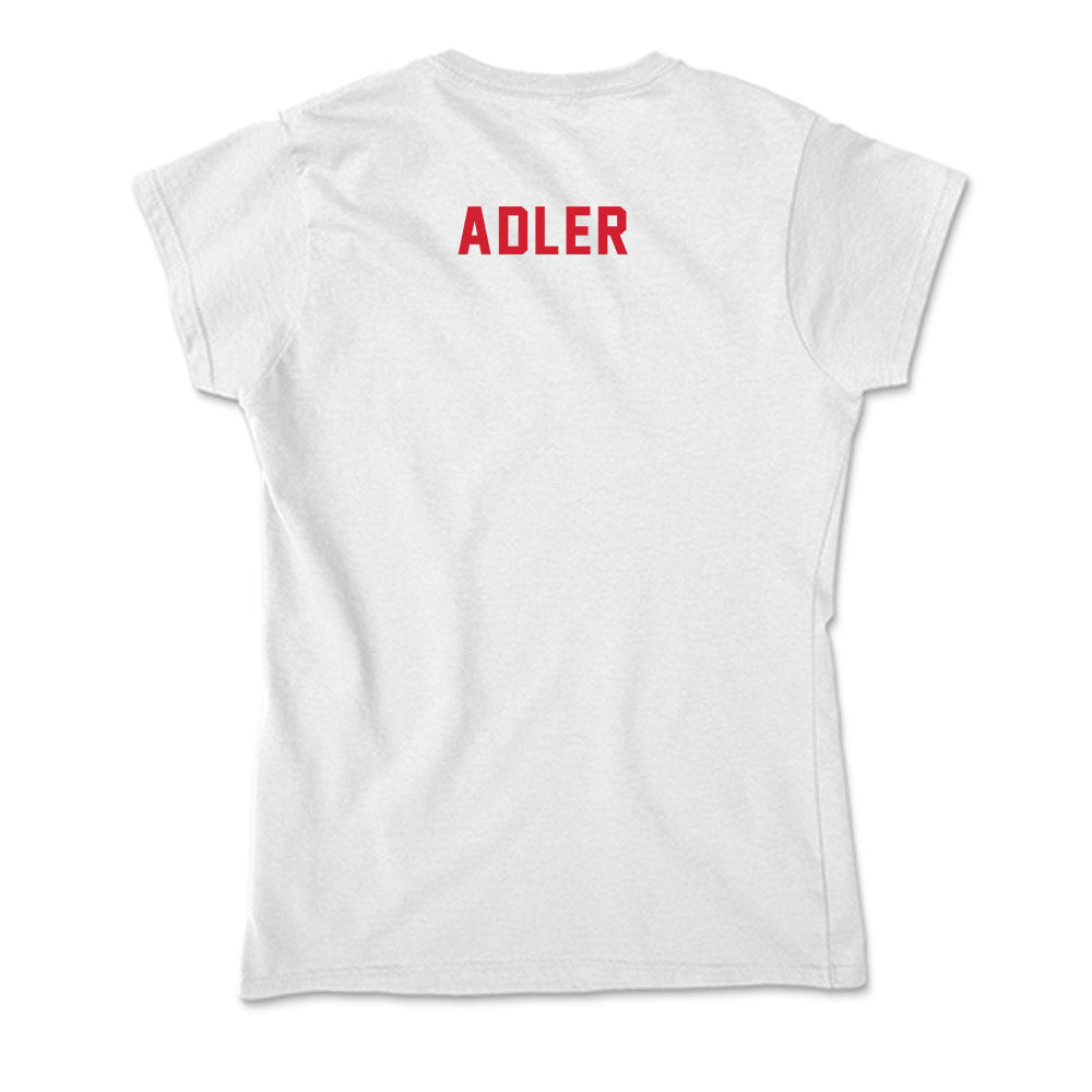 NC State - NCAA Women's Gymnastics : Meg Adler - Soft Style Women’s T-Shirt-1