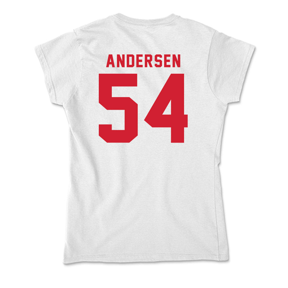 NC State - NCAA Football : Teague Andersen - Soft Style Women’s T-Shirt-1