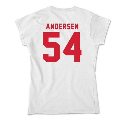 NC State - NCAA Football : Teague Andersen - Soft Style Women’s T-Shirt-1