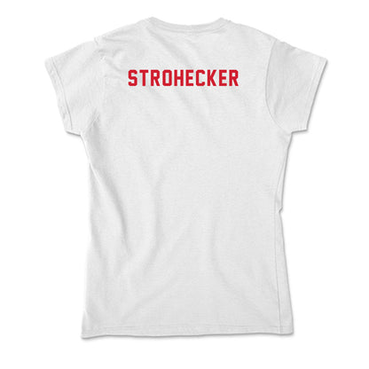 NC State - NCAA Women's Gymnastics : Elizabeth Strohecker - Soft Style Women’s T-Shirt-1