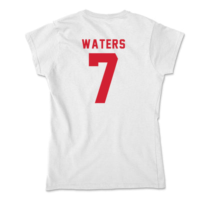 NC State - NCAA Football : Jordan Waters - Soft Style Women’s T-Shirt-1