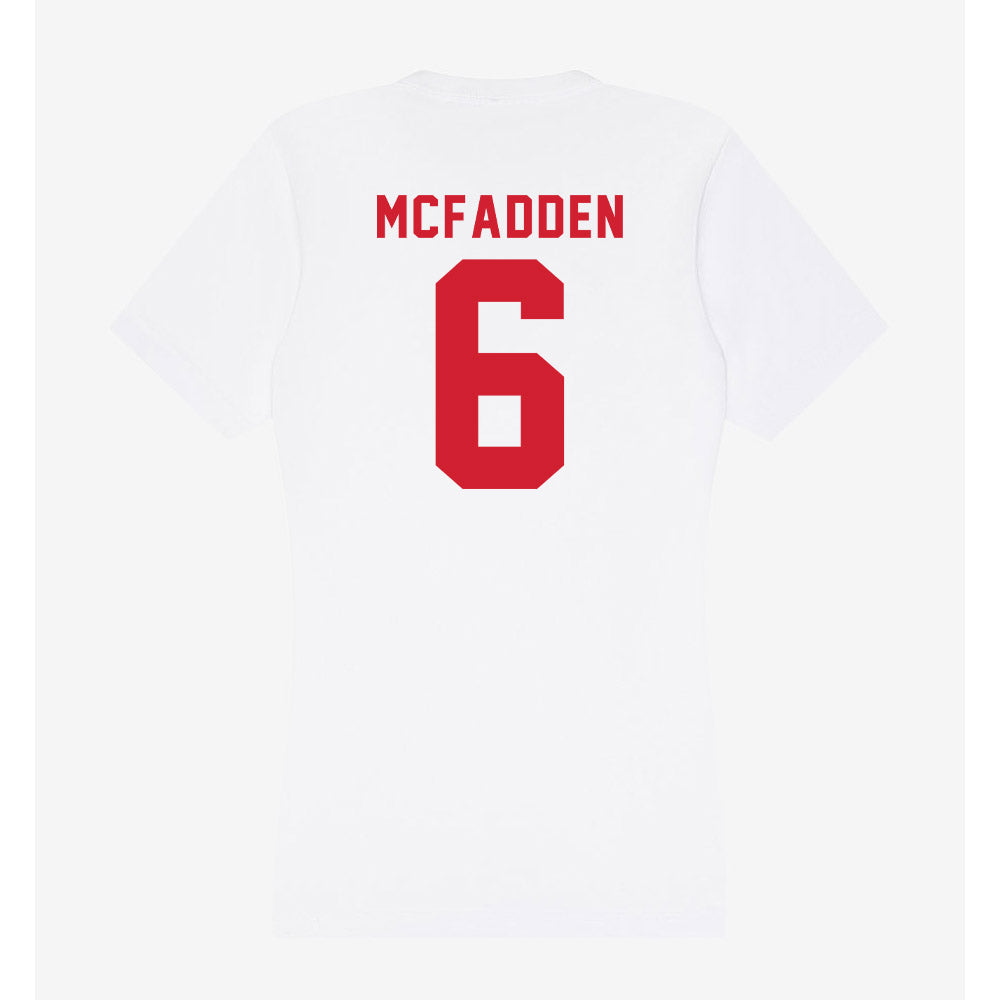 NC State - NCAA Women's Volleyball : Hailey McFadden - Women's V-Neck T-Shirt-1