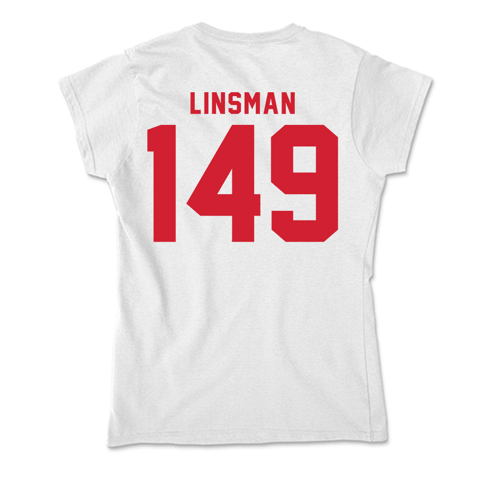 NC State - NCAA Wrestling : Gavin Linsman - Soft Style Women’s T-Shirt-1