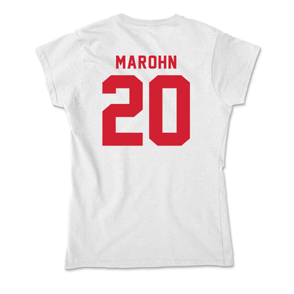 NC State - NCAA Baseball : Ryan Marohn - Soft Style Women’s T-Shirt-1