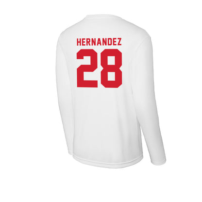 NC State - NCAA Women's Soccer : Sophia Hernandez - Activewear Long Sleeve T-Shirt