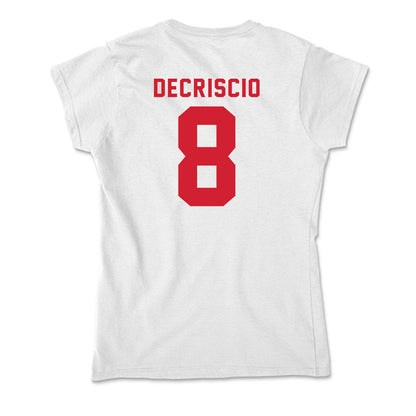 NC State - NCAA Baseball : Justin DeCriscio - Soft Style Women’s T-Shirt-1