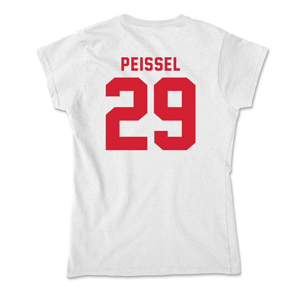 NC State - NCAA Baseball : Julien Peissel - Soft Style Women’s T-Shirt-1