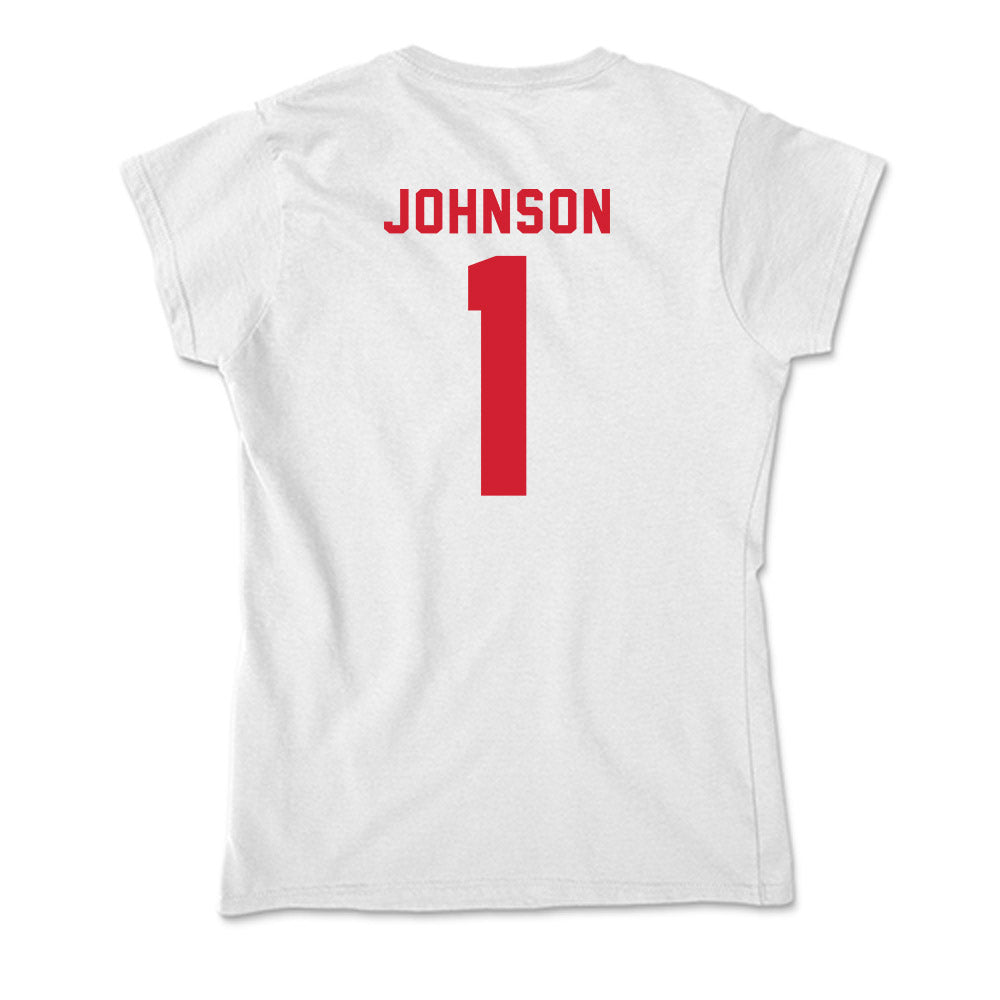 NC State - NCAA Baseball : Rett Johnson - Soft Style Women’s T-Shirt-1