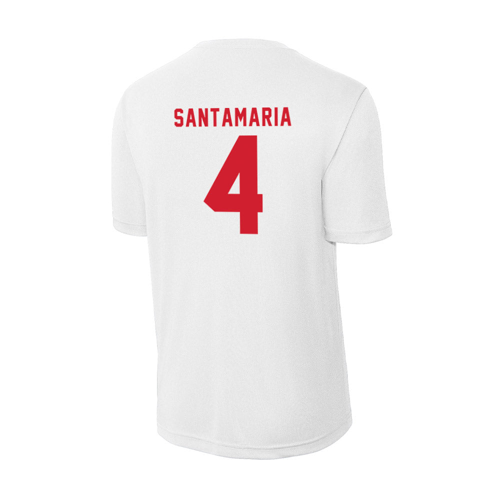 NC State - NCAA Men's Soccer : Carlos Santamaria - Activewear T-Shirt-1
