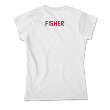NC State - NCAA Women's Track & Field : Elyssia Fisher - Soft Style Women’s T-Shirt-1