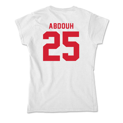 NC State - NCAA Men's Soccer : Adam Abdouh - Soft Style Women’s T-Shirt-1