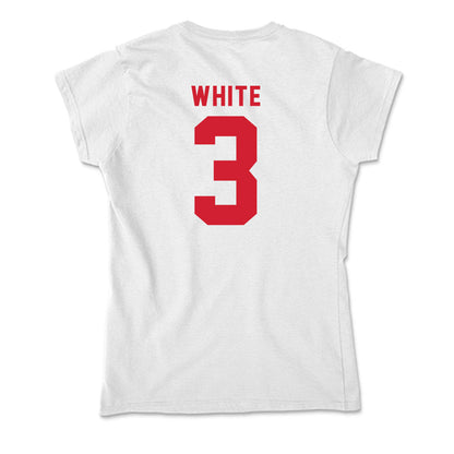 NC State - NCAA Football : Aydan White - Soft Style Women’s T-Shirt-1