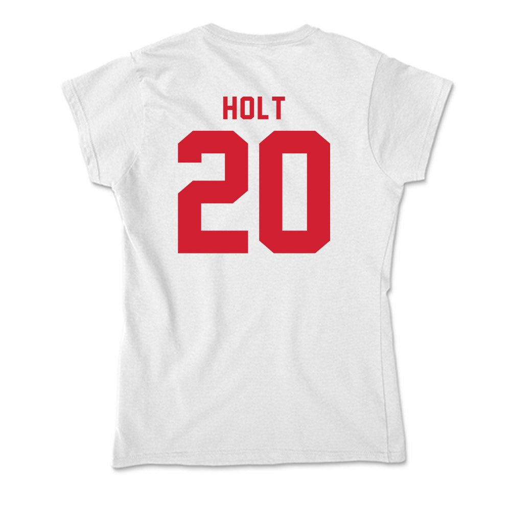 NC State - NCAA Women's Soccer : Brooklyn Holt - Soft Style Women’s T-Shirt-1