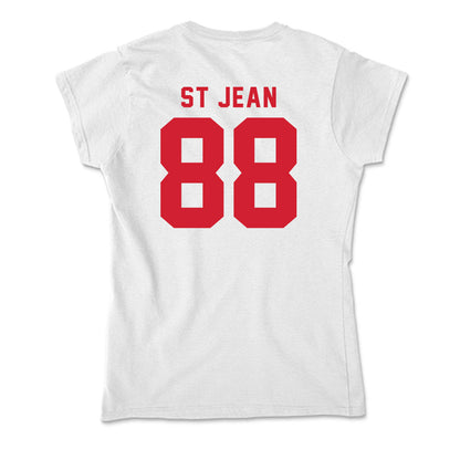 NC State - NCAA Softball : Lisey St Jean - Soft Style Women’s T-Shirt-1