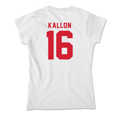 NC State - NCAA Men's Soccer : Mohamed Kallon - Soft Style Women’s T-Shirt-1