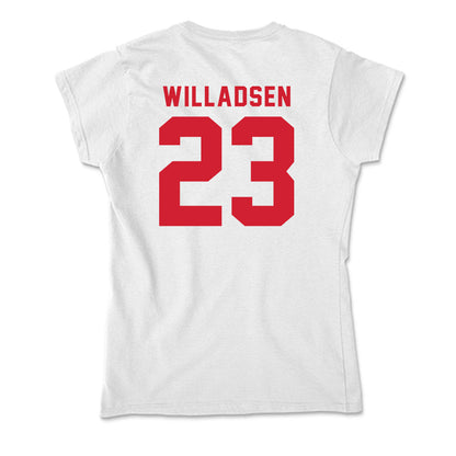 NC State - NCAA Baseball : Matt Willadsen - Soft Style Women’s T-Shirt-1