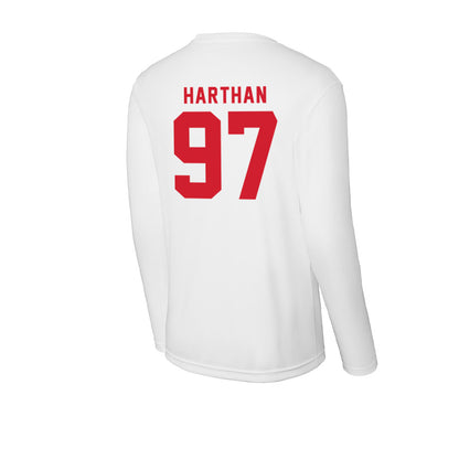 NC State - NCAA Football : Cristian Harthan - Activewear Long Sleeve T-Shirt-1