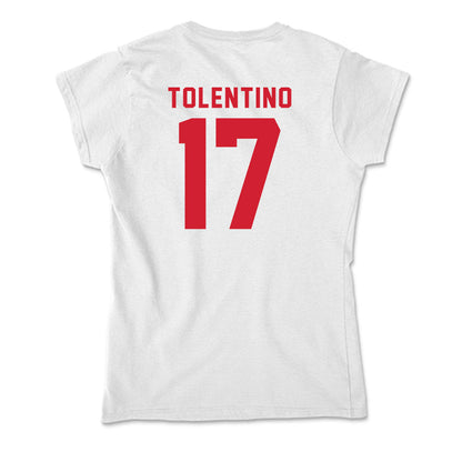 NC State - NCAA Men's Soccer : Caden Tolentino - Soft Style Women’s T-Shirt-1