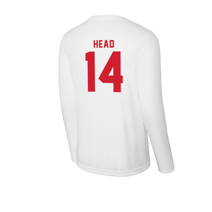 NC State - NCAA Baseball : Ty Head - Activewear Long Sleeve T-Shirt
