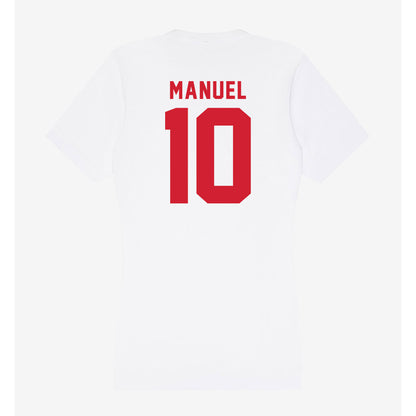 NC State - NCAA Baseball : Truitt Manuel - Women's V-Neck T-Shirt-1