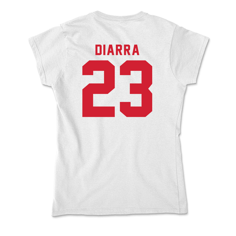 NC State - NCAA Men's Basketball : Mohamed Diarra - Soft Style Women’s T-Shirt-1