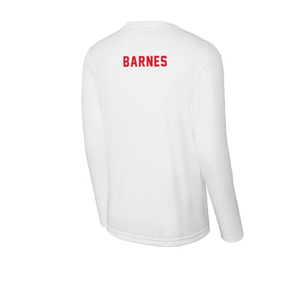 NC State - NCAA Women's Track & Field : Jenna Barnes - Activewear Long Sleeve T-Shirt-1