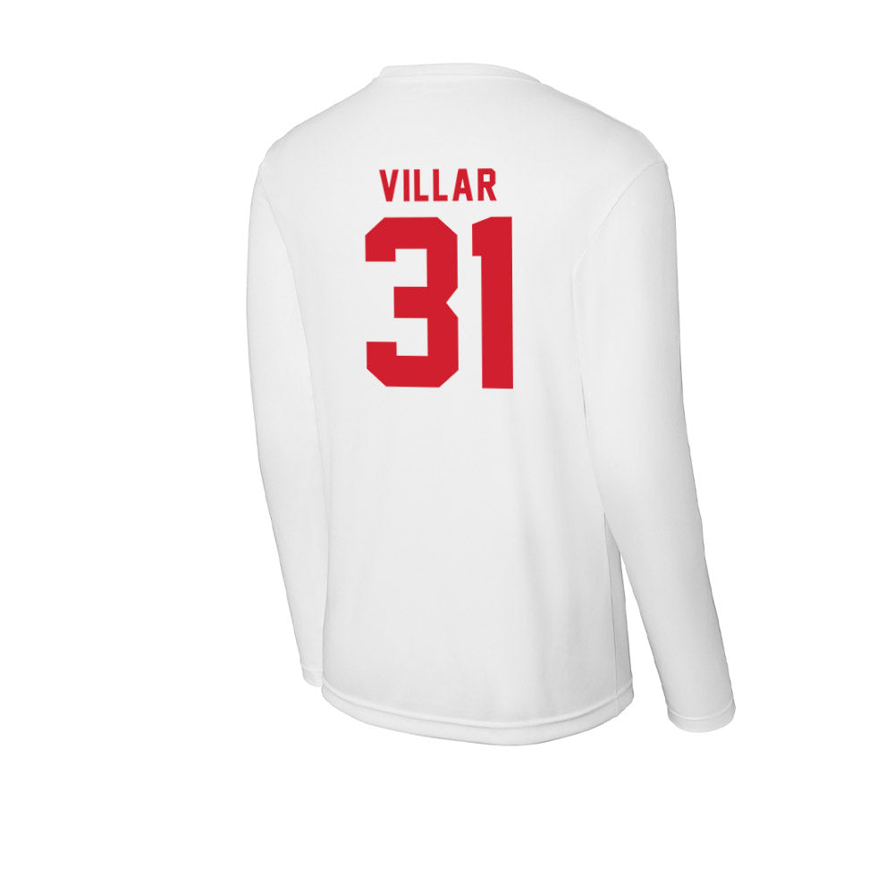 NC State - NCAA Women's Volleyball : Elaisa Villar - Activewear Long Sleeve T-Shirt