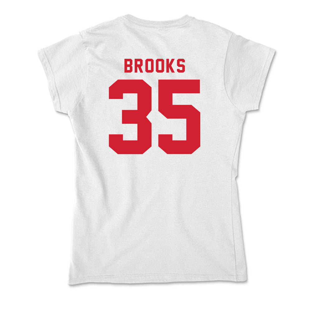 NC State - NCAA Women's Basketball : Zoe Brooks - Soft Style Women’s T-Shirt-1