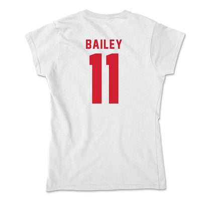 NC State - NCAA Football : Cedrick Bailey - Soft Style Women’s T-Shirt-1
