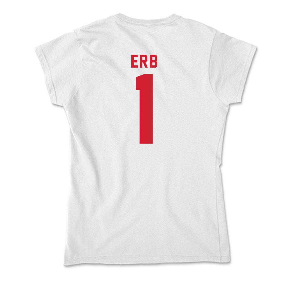 NC State - NCAA Men's Soccer : Logan Erb - Soft Style Women’s T-Shirt-1