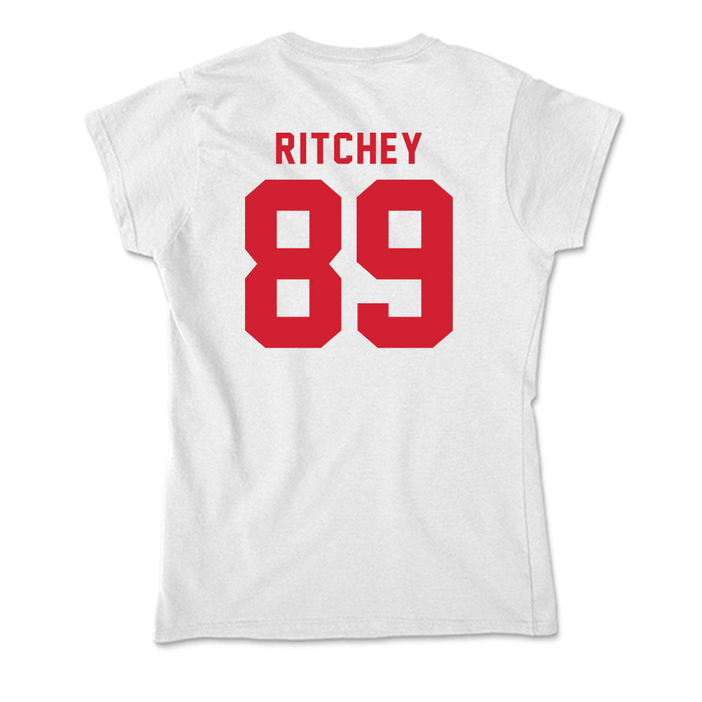 NC State - NCAA Football : Gus Ritchey - Soft Style Women’s T-Shirt-1