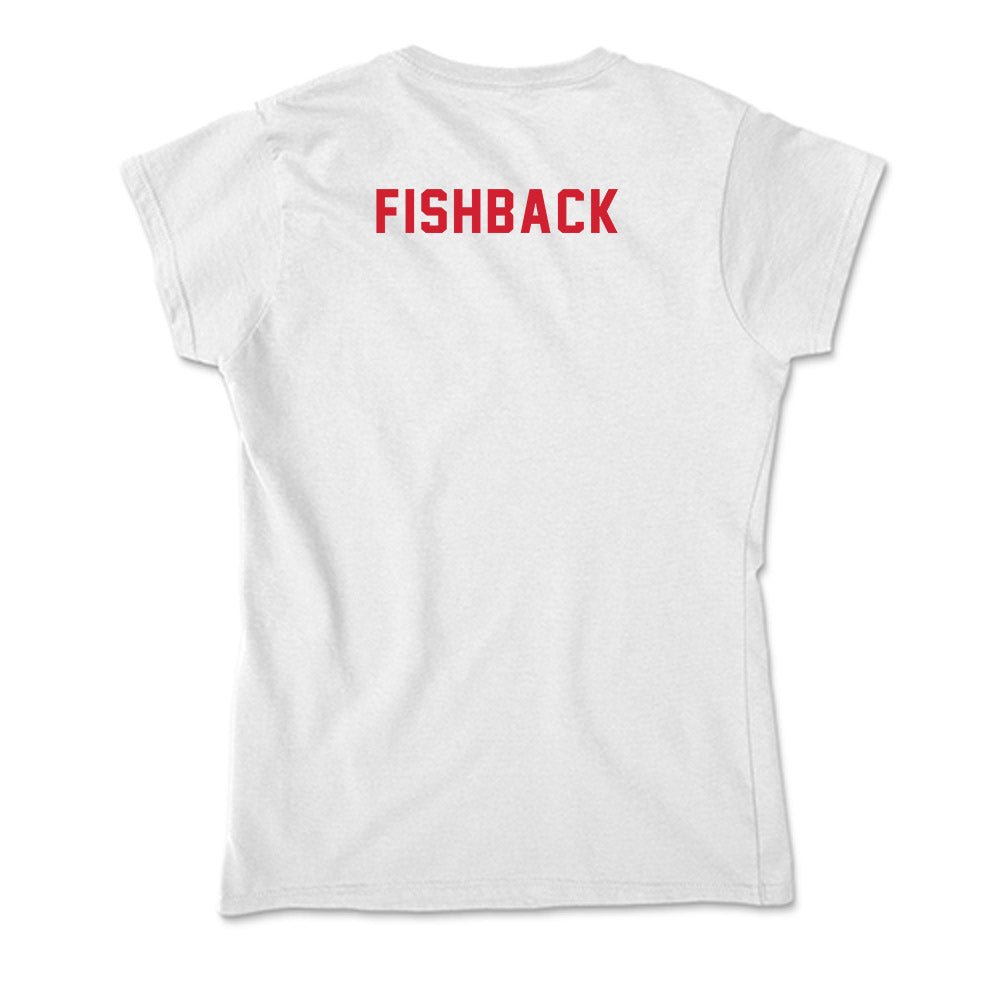 NC State - NCAA Wrestling : Dylan Fishback - Soft Style Women’s T-Shirt-1