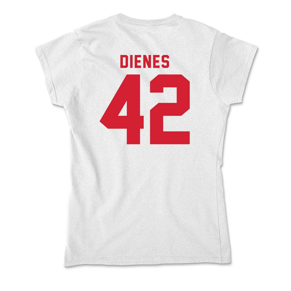 NC State - NCAA Baseball : Jacob Dienes - Soft Style Women’s T-Shirt-1