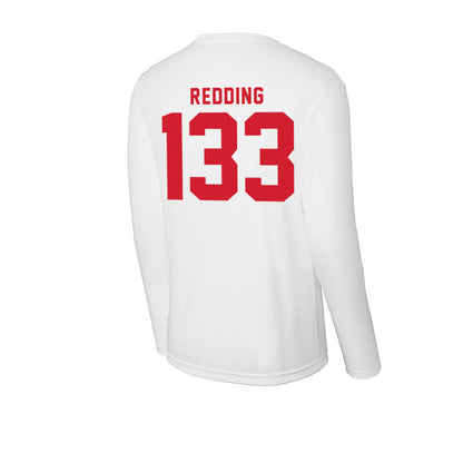 NC State - NCAA Wrestling : Zachary Redding - Activewear Long Sleeve T-Shirt-1
