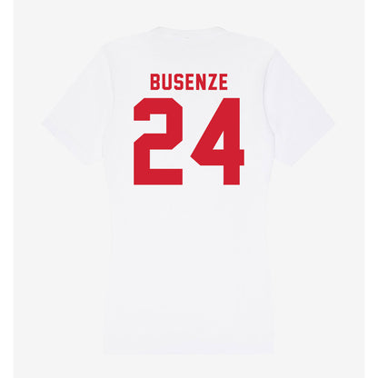 NC State - NCAA Men's Soccer : Isaac Busenze - Women's V-Neck T-Shirt-1