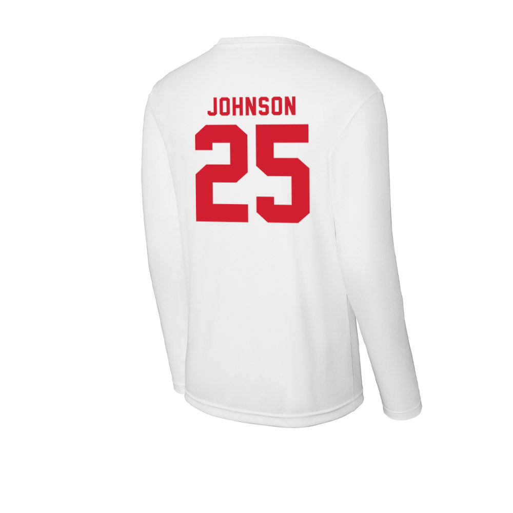 NC State - NCAA Football : Darius Johnson - Activewear Long Sleeve T-Shirt