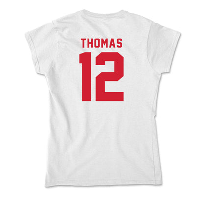 NC State - NCAA Women's Soccer : Jaiden Thomas - Soft Style Women’s T-Shirt-1