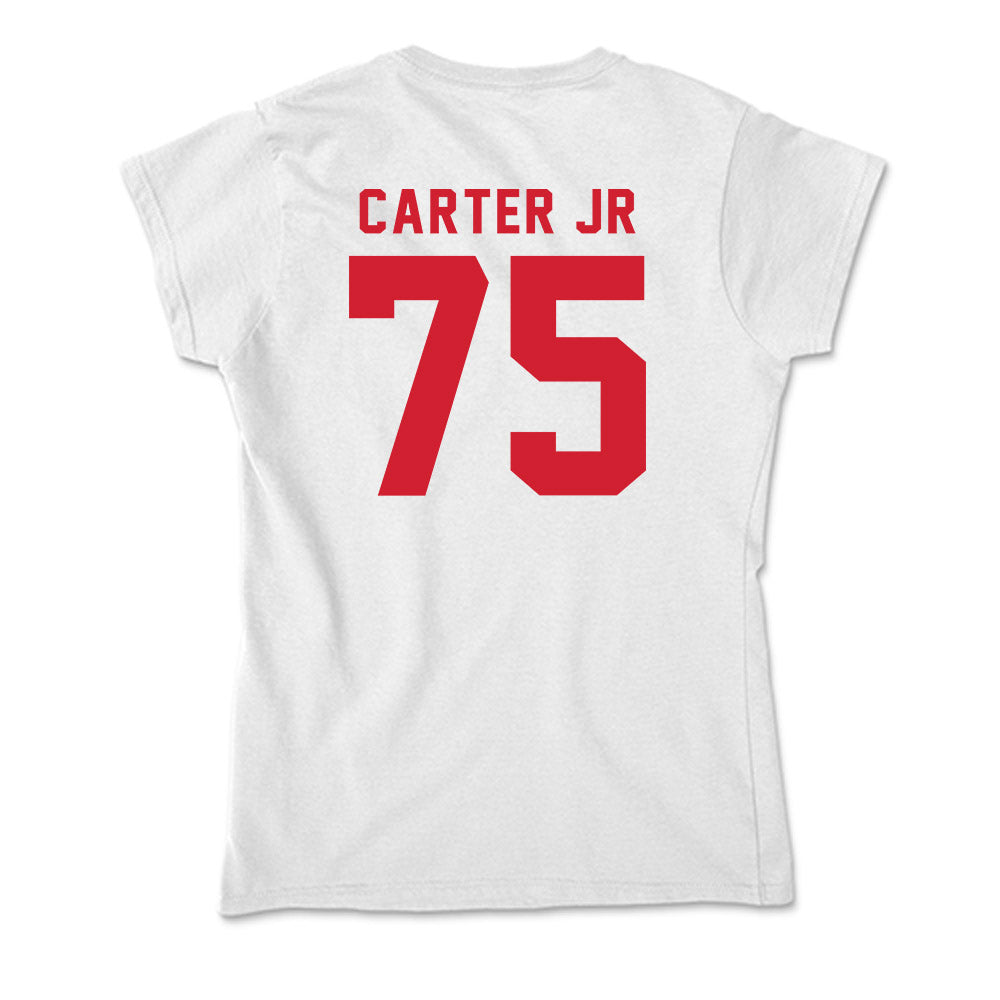 NC State - NCAA Football : Anthony Carter Jr - Soft Style Women’s T-Shirt-1