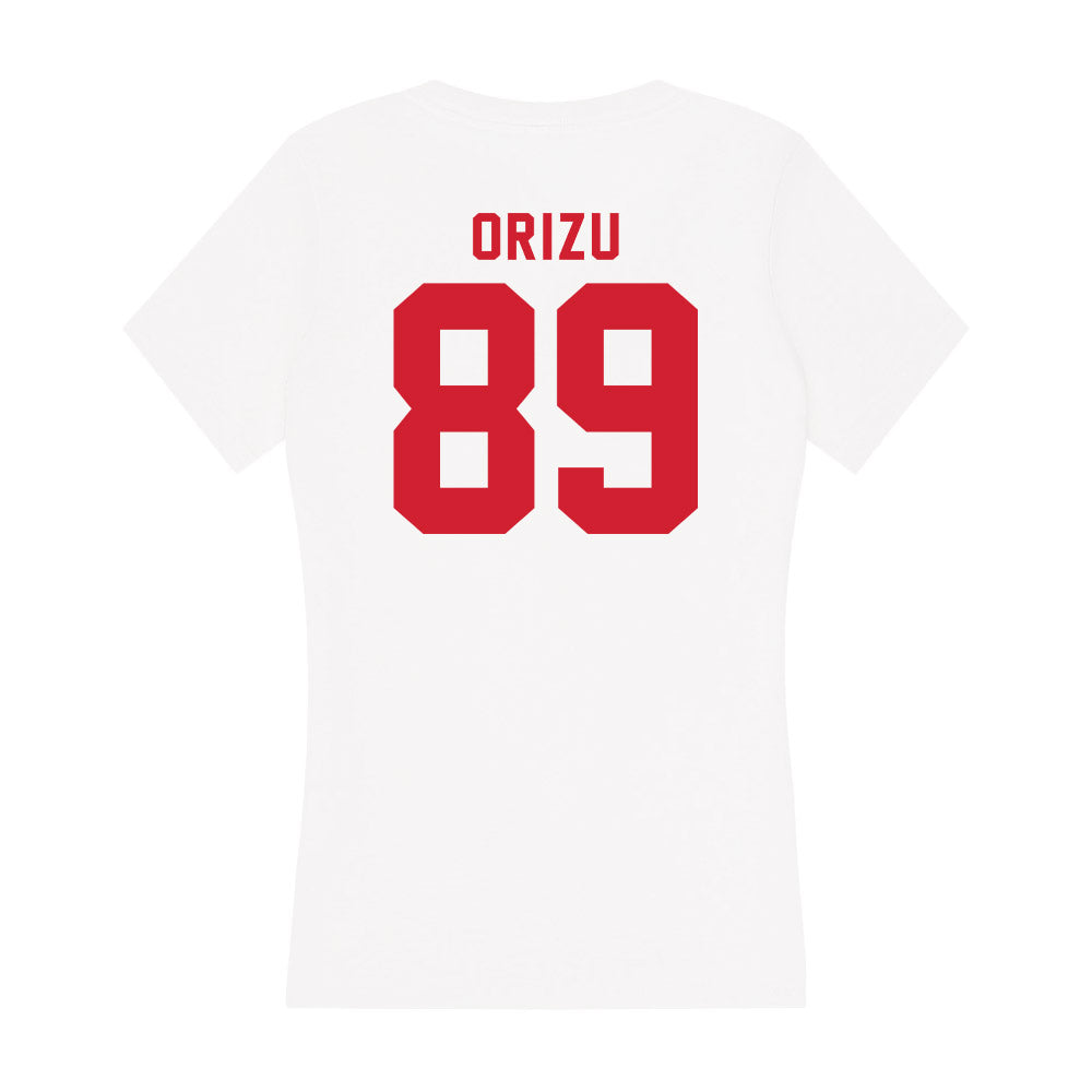 NC State - NCAA Football : Odera Orizu - Women's V-Neck T-Shirt-1