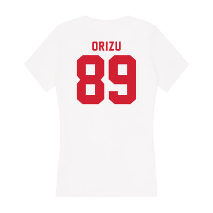 NC State - NCAA Football : Odera Orizu - Women's V-Neck T-Shirt-1