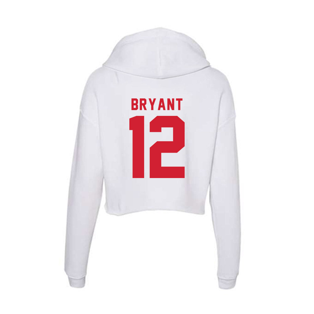 NC State - NCAA Women's Volleyball : Courtney Bryant - Women's Crop Fleece Hoodie-1