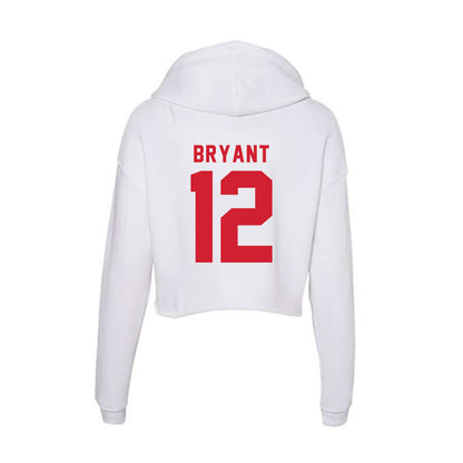NC State - NCAA Women's Volleyball : Courtney Bryant - Women's Crop Fleece Hoodie-1