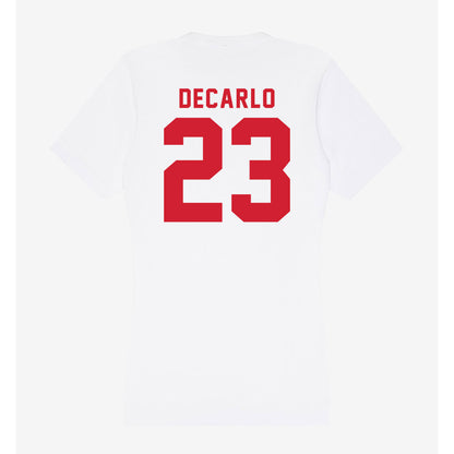 NC State - NCAA Baseball : Vincent DeCarlo - Women's V-Neck T-Shirt-1