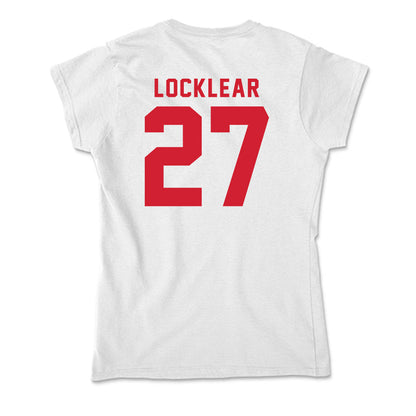 NC State - NCAA Football : Ashton Locklear - Soft Style Women’s T-Shirt-1
