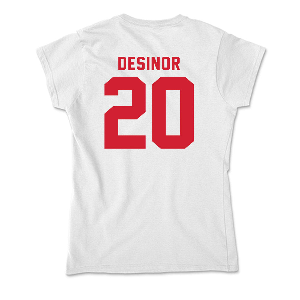 NC State - NCAA Football : Deandre Desinor - Soft Style Women’s T-Shirt-1