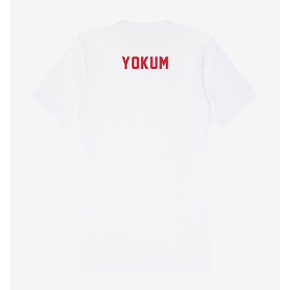 NC State - NCAA Wrestling : Brad Yokum - Women's V-Neck T-Shirt-1