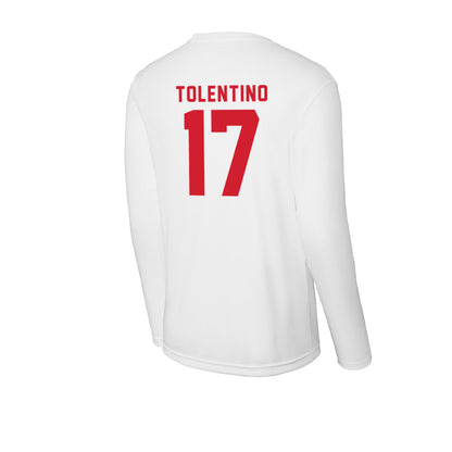 NC State - NCAA Men's Soccer : Caden Tolentino - Activewear Long Sleeve T-Shirt
