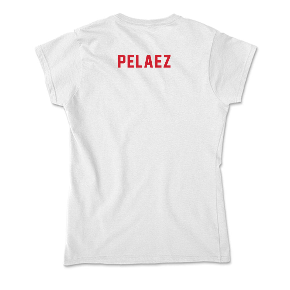 NC State - NCAA Women's Swimming & Diving : Erika Pelaez - Soft Style Women’s T-Shirt-1