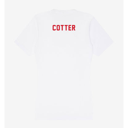 NC State - NCAA Women's Swimming & Diving : Keelan Cotter - Women's V-Neck T-Shirt-1